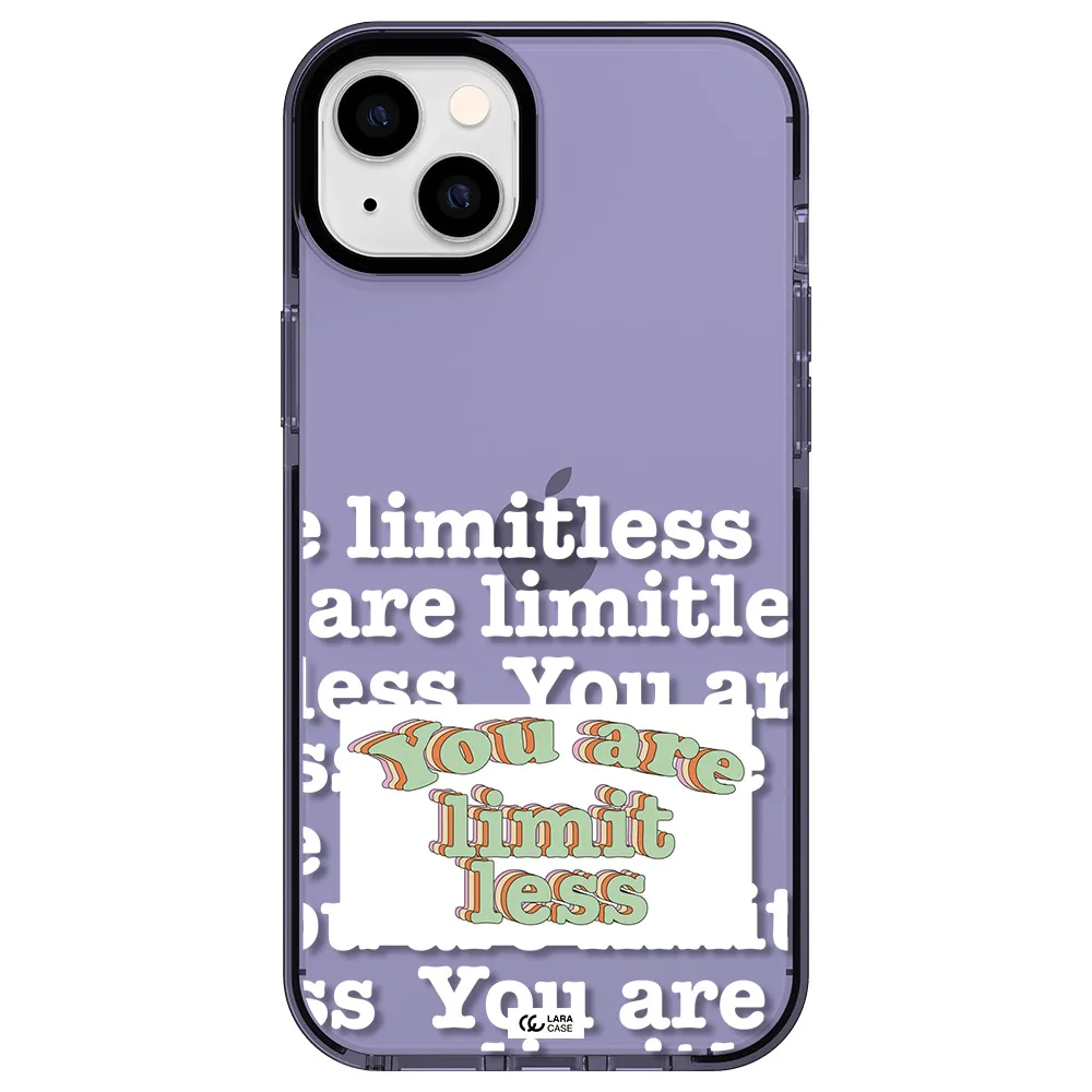 Limitless Apple iPhone 14 plus impact Lilac Case