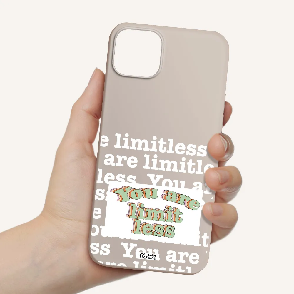 Limitless Apple iPhone 14 plus Silicone Stone Case