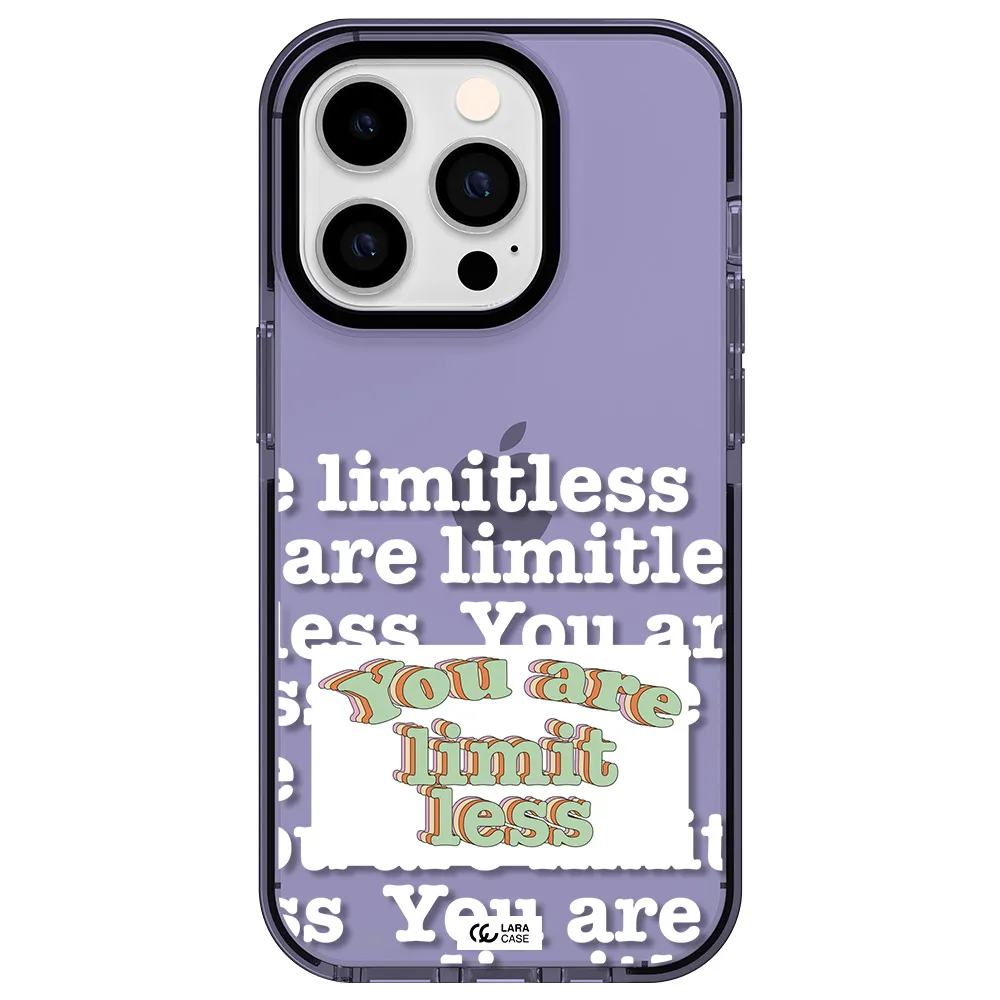 Limitless Apple iPhone 14 pro impact Lilac Case