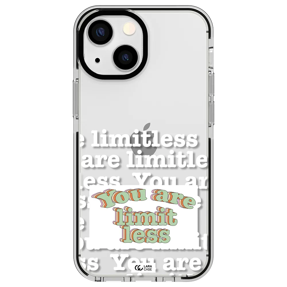 Limitless Apple iPhone 15 impact black border Case