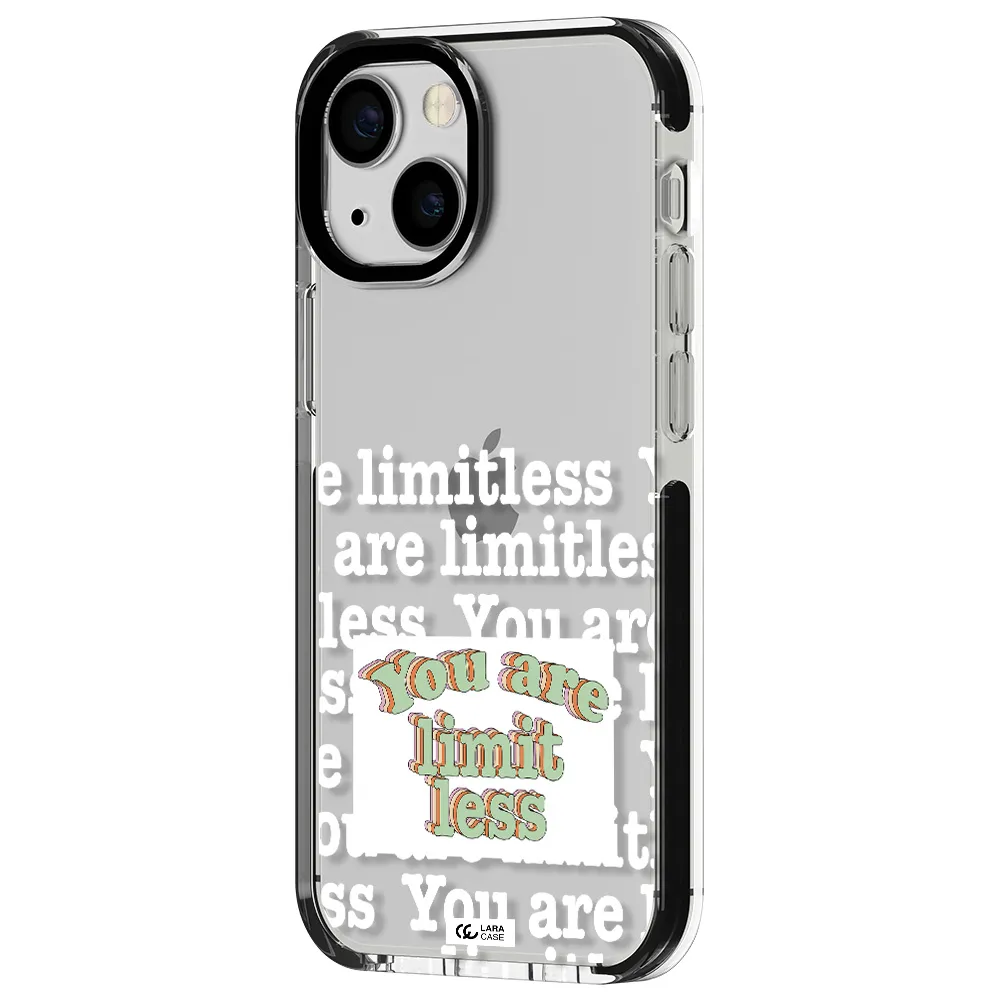 Limitless Apple iPhone 15 impact black border Case