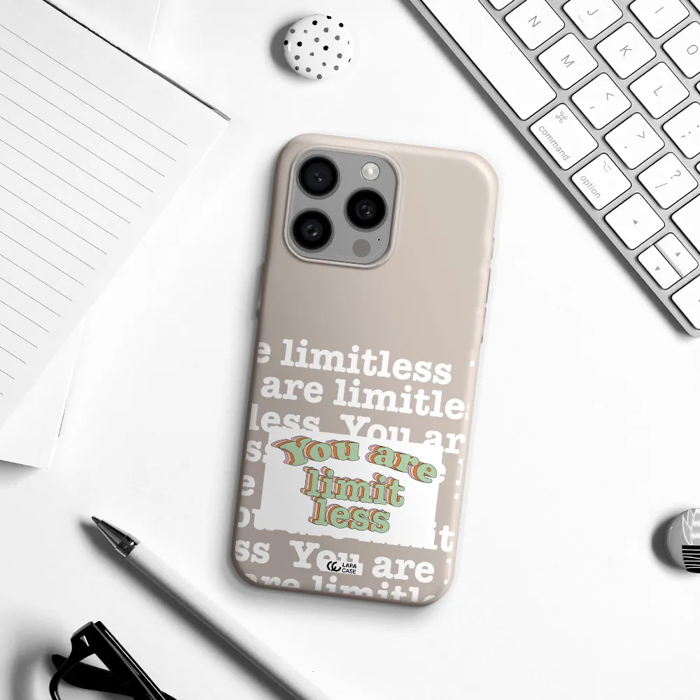Limitless Apple Iphone 15 Pro max Silicone Stone Case
