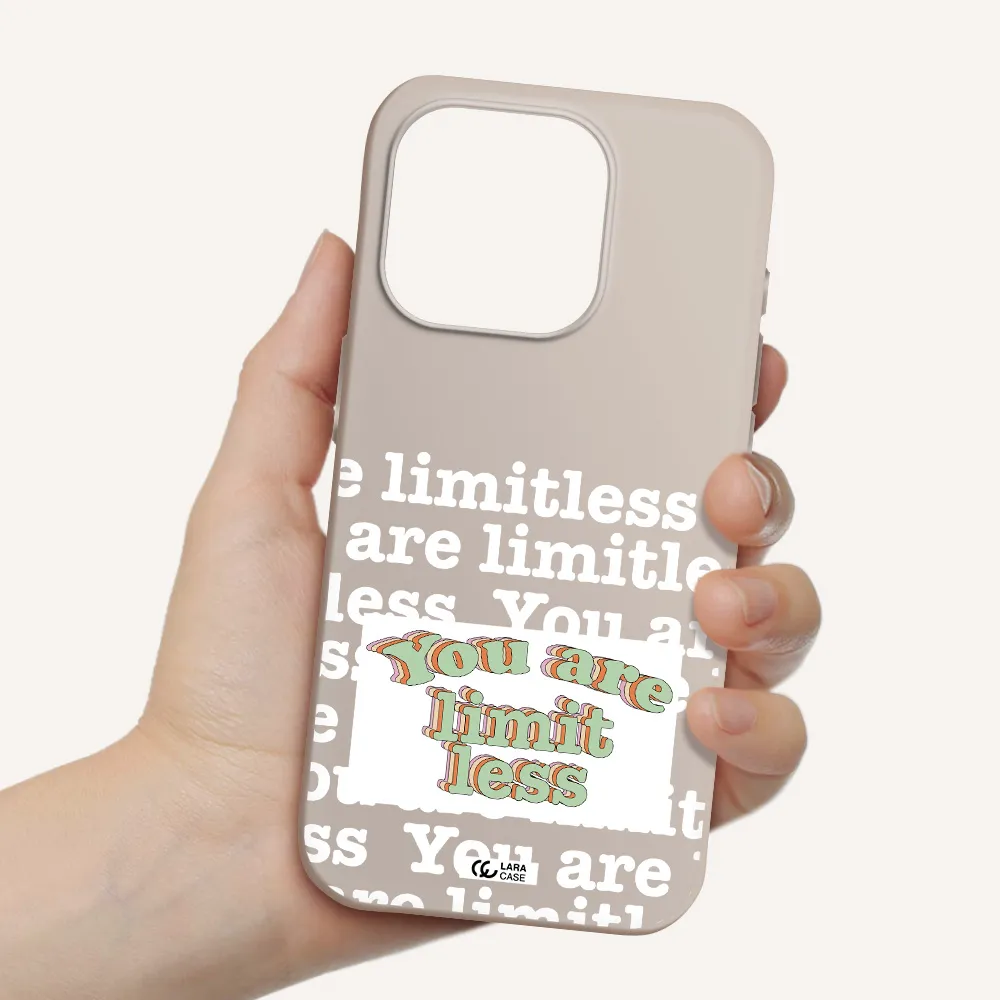 Limitless Apple Iphone 15 Pro Silicone Stone Case