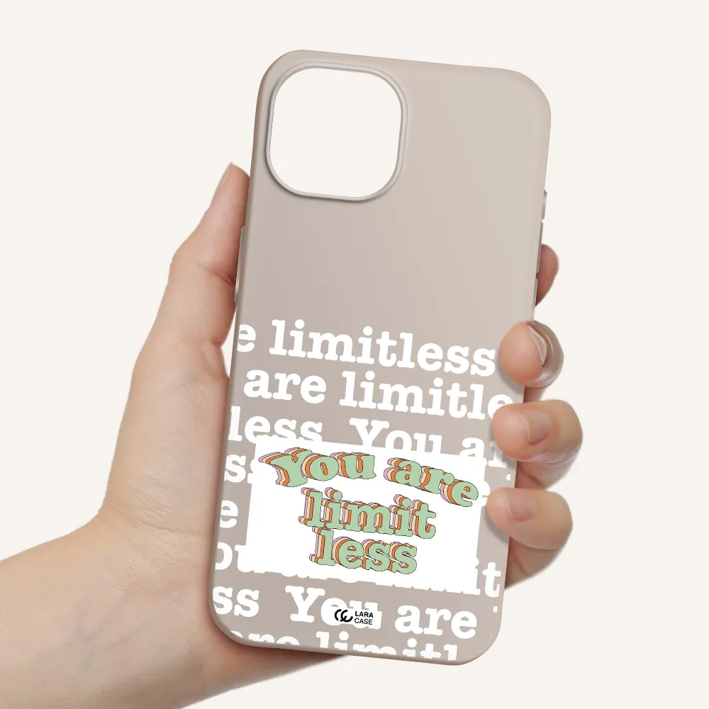 Limitless Apple iPhone 15 Silicone Stone Case