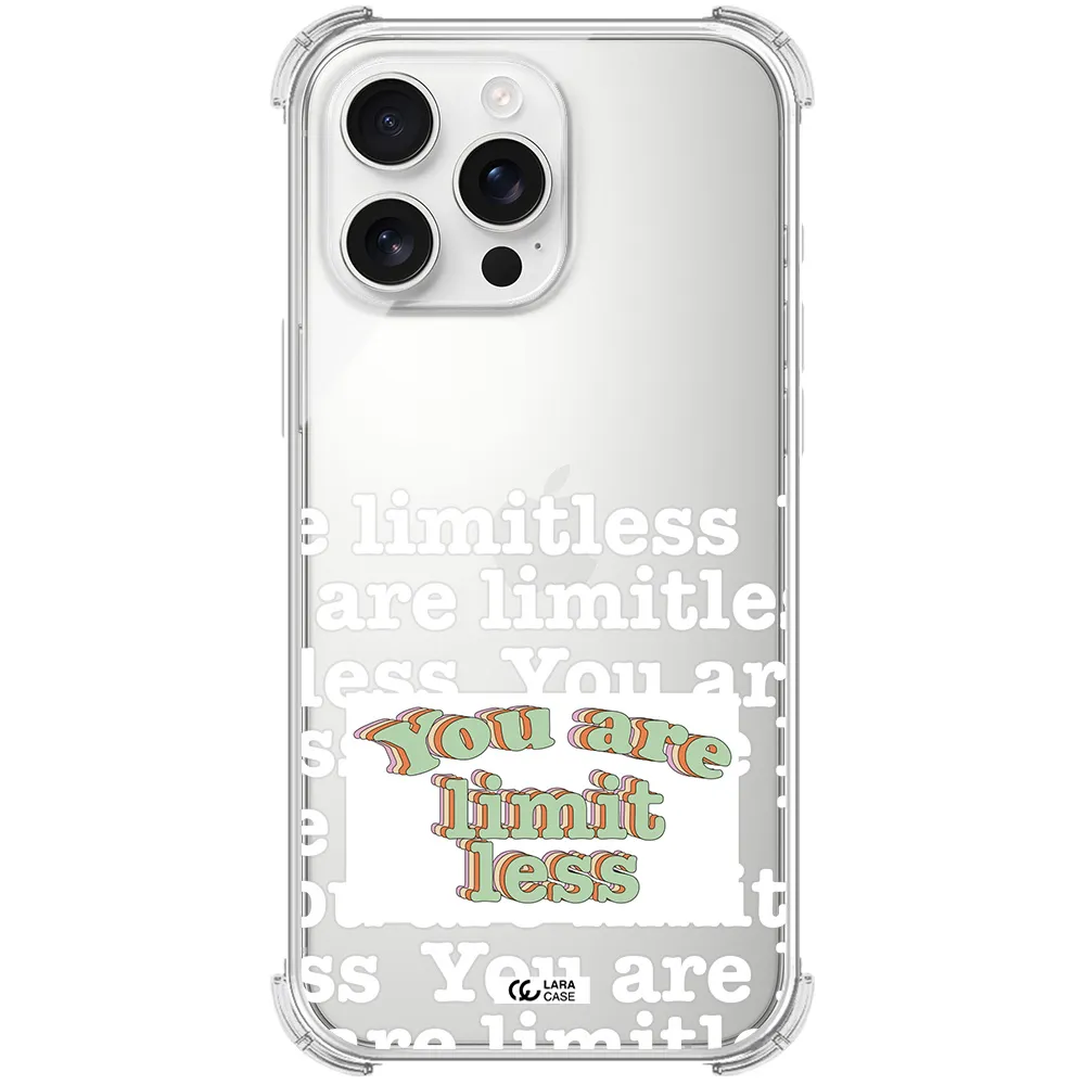 Limitless Apple Iphone 16 Pro Max Clear Pc Case