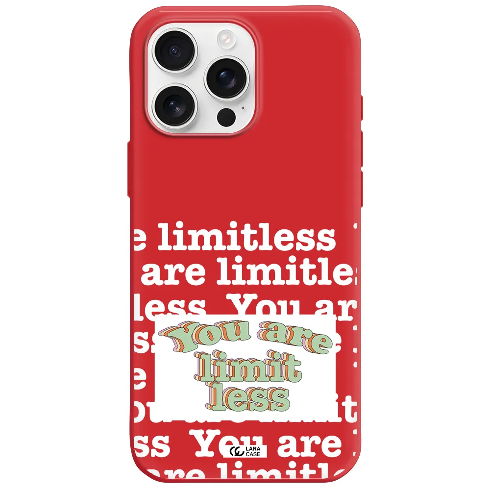Limitless Apple Iphone 16 Pro Max Silicone Stone Case