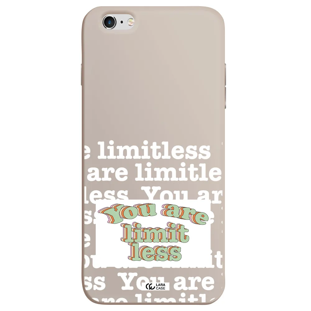 Limitless Apple iPhone 6 plus Silicone Stone Case