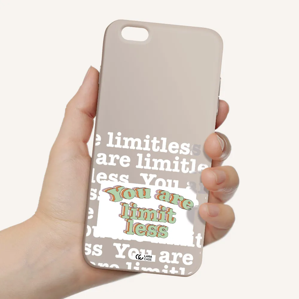 Limitless Apple iPhone 6 plus Silicone Stone Case