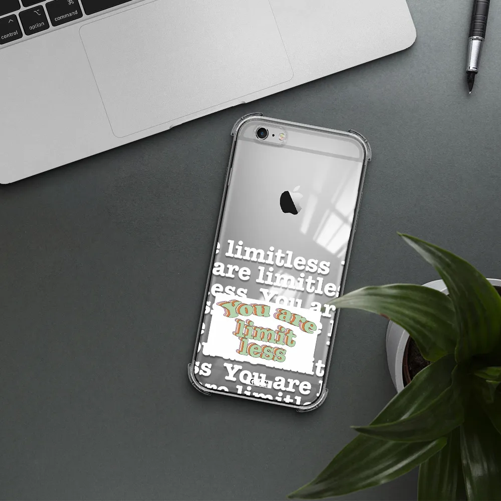 Limitless Apple iPhone 6 s plus Clear PC Case