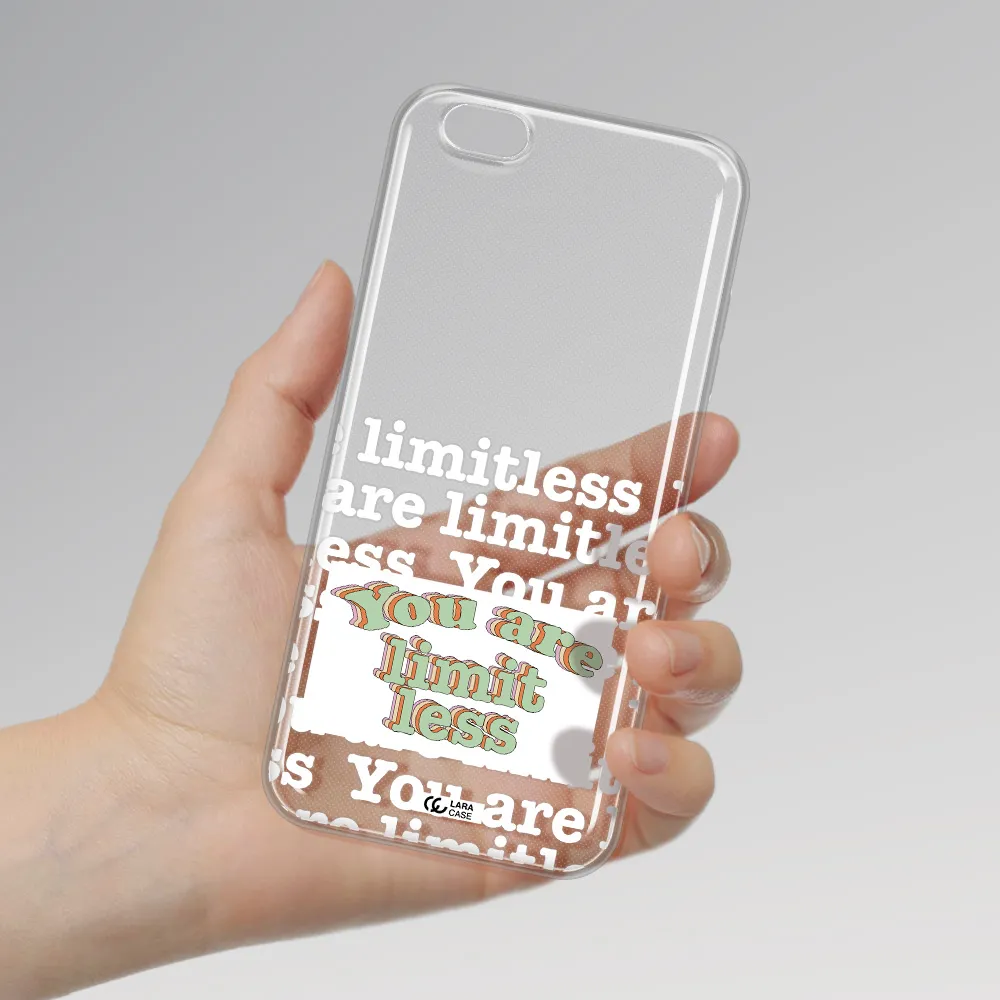 Limitless Apple iPhone 6 s plus Clear TPU Case