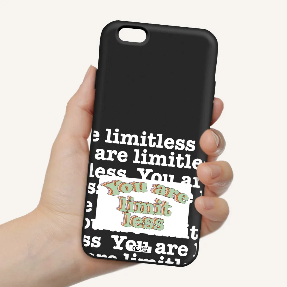 Limitless Apple iPhone 6 Silicone black Case