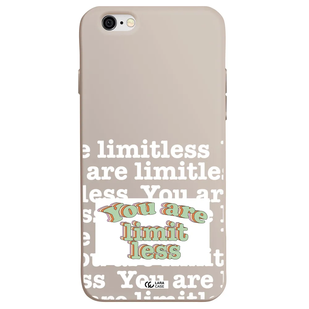 Limitless Apple iPhone 6 Silicone Stone Case