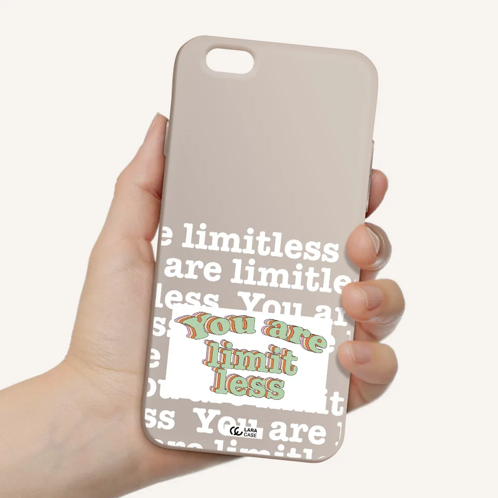 Limitless Apple iPhone 6 Silicone Stone Case