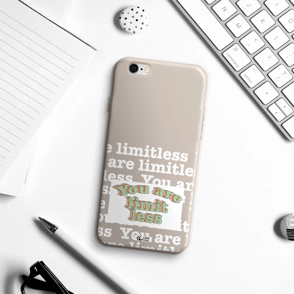 Limitless Apple iPhone 6 Silicone Stone Case