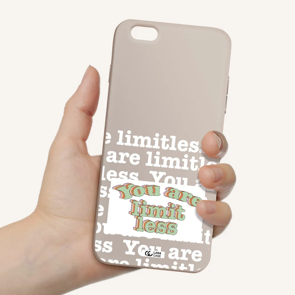 Limitless Apple iPhone 6S Silicone Stone Case