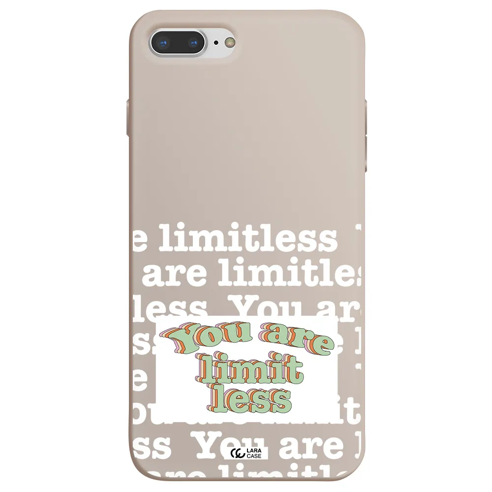 Limitless Apple iPhone 7 plus Silicone Stone Case
