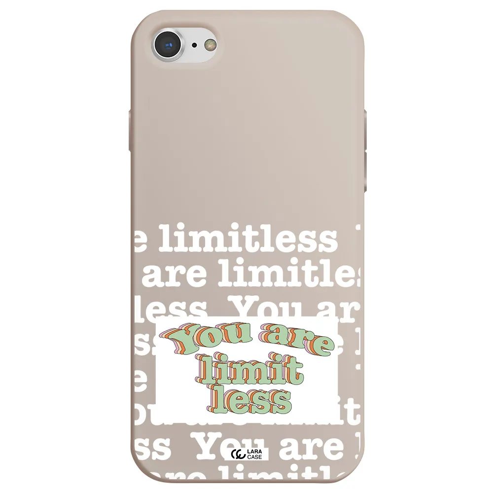 Limitless Apple iPhone 7 Silicone Stone Case