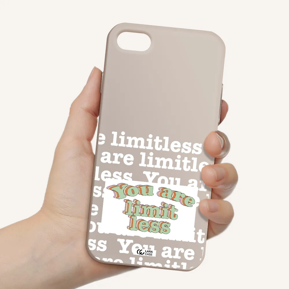 Limitless Apple iPhone 7 Silicone Stone Case