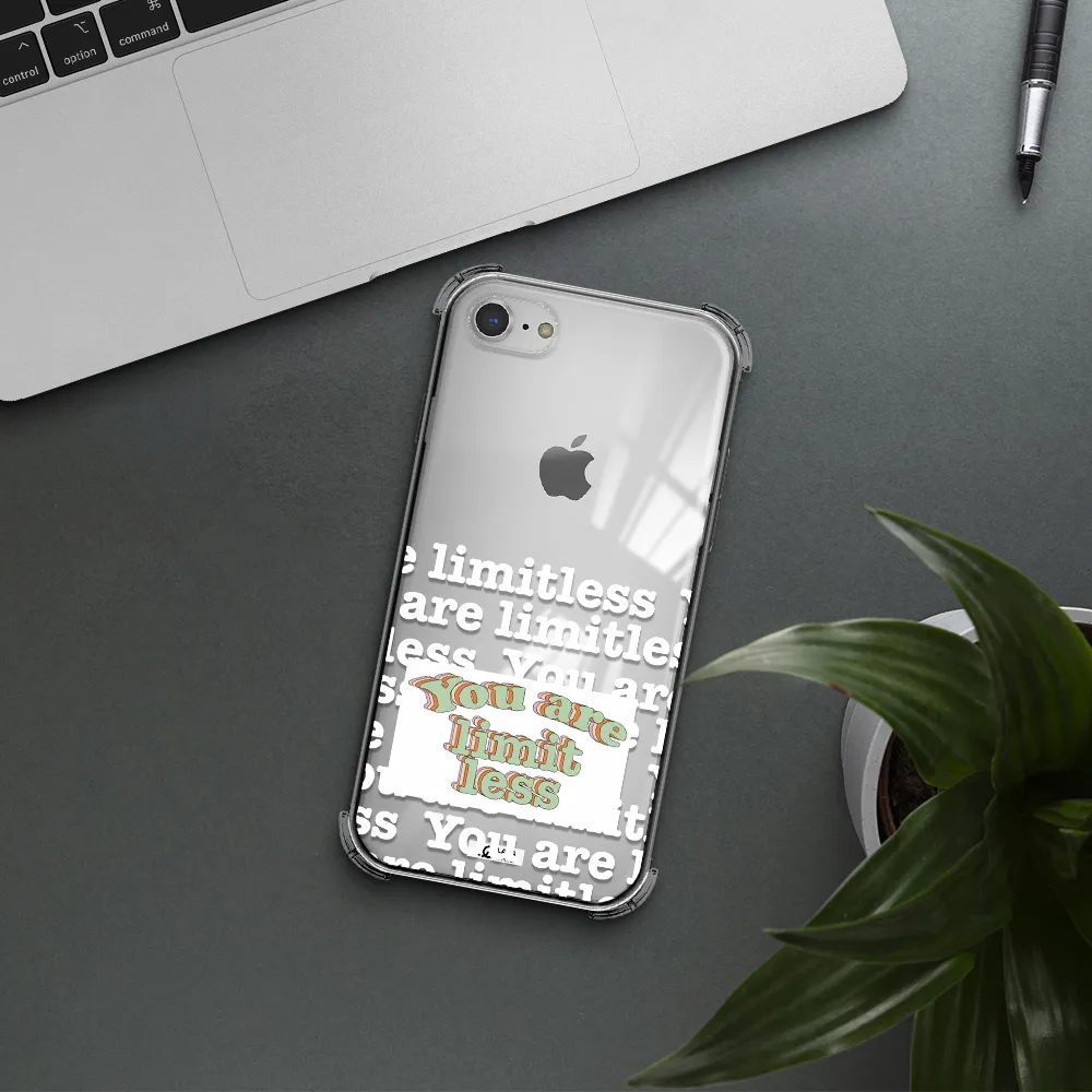 Limitless Apple iPhone 8 Clear PC Case