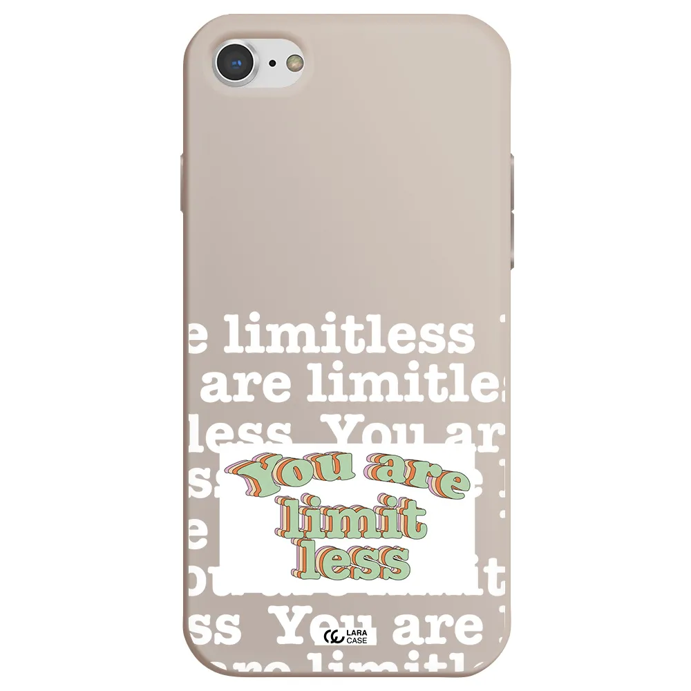 Limitless Apple iPhone 8 Silicone Stone Case