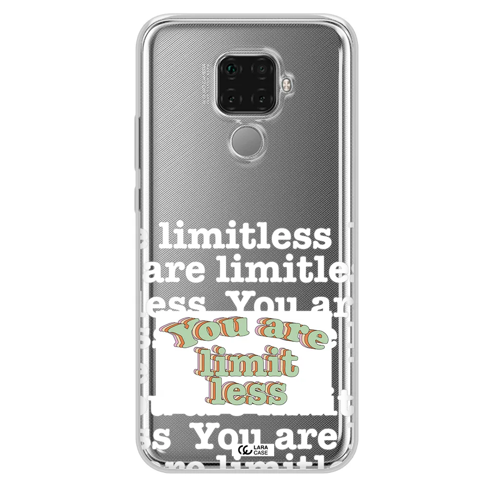 Limitless Huawei Mate 30 Lite Clear TPU Case