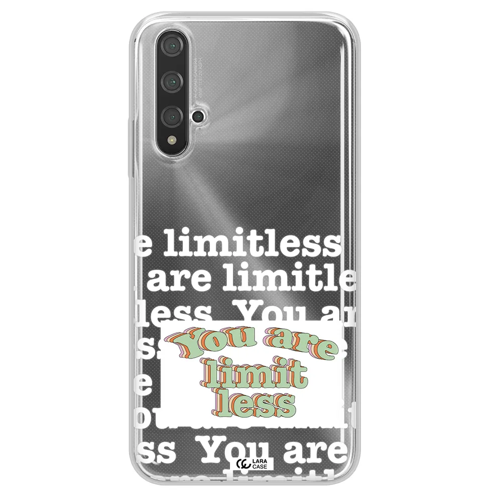 Limitless Huawei Nova 5t Clear TPU Case