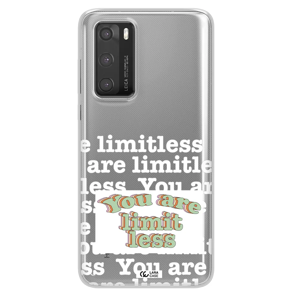 Limitless Huawei P40 Clear TPU Case