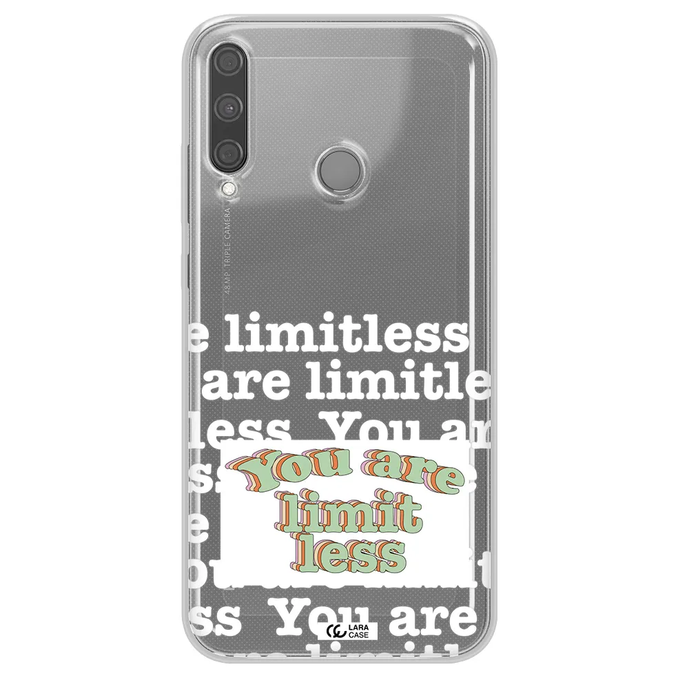 Limitless Huawei P40 Lite E Clear TPU Case