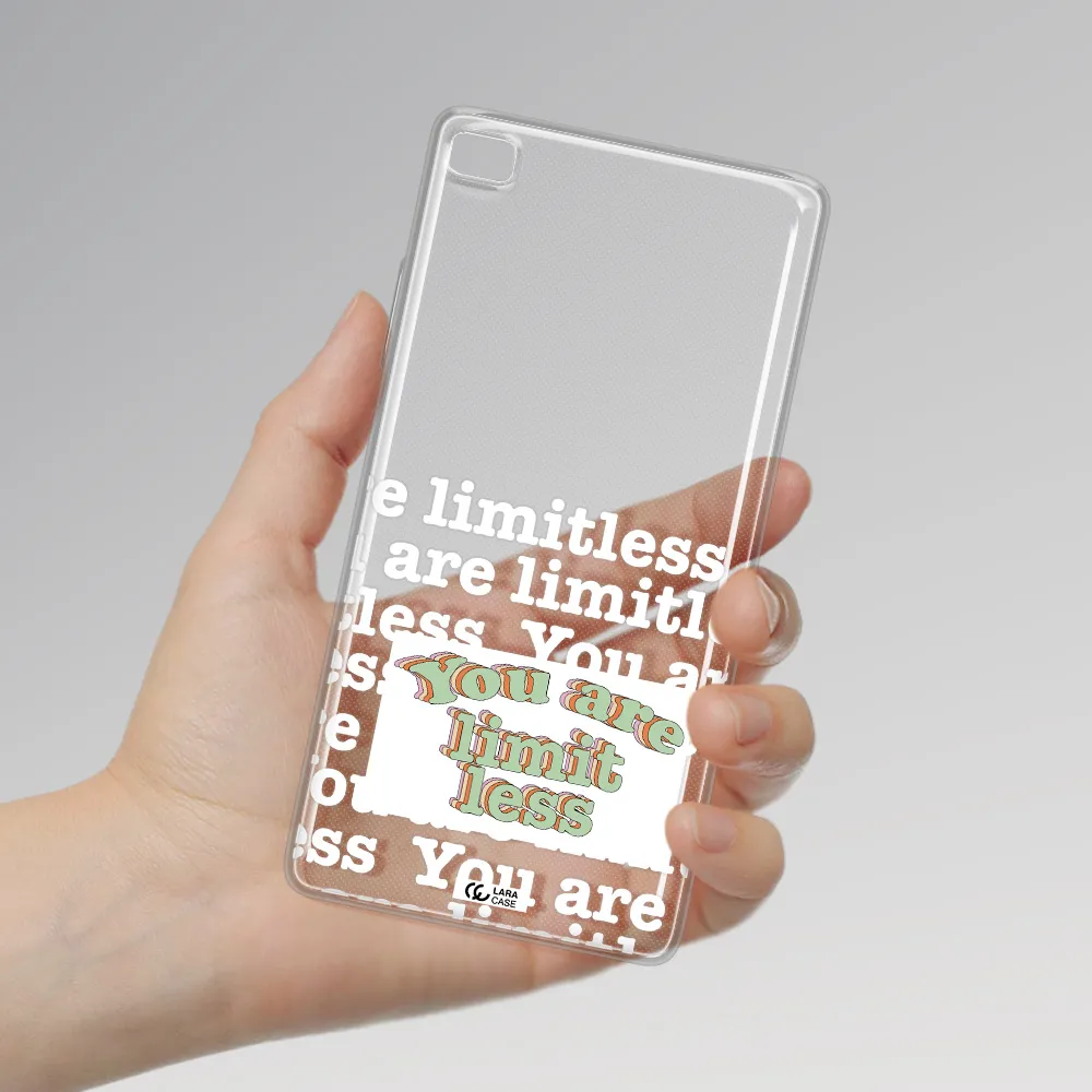 Limitless Huawei P8 Clear TPU Case