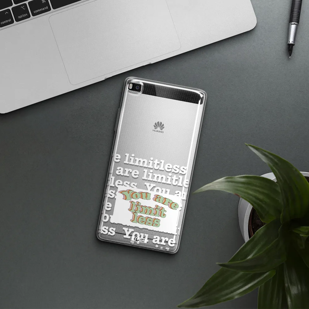 Limitless Huawei P8 Clear TPU Case
