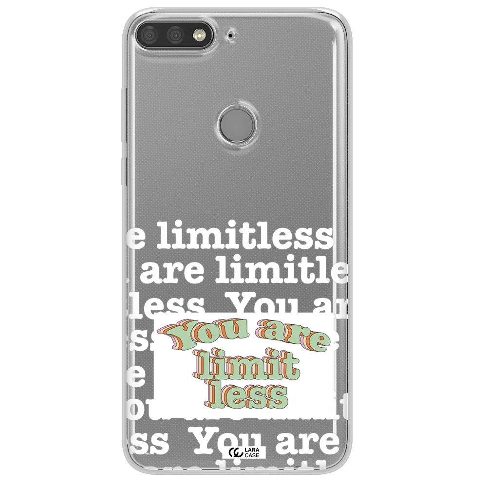 Limitless Huawei Y7 Prime 2018 Clear TPU Case