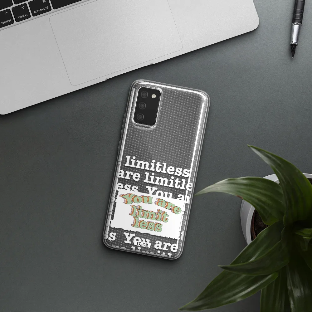 Limitless Samsung A02S Clear TPU Case