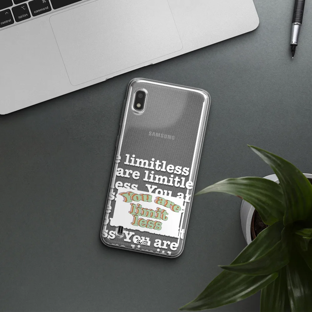 Limitless Samsung A10 Clear TPU Case