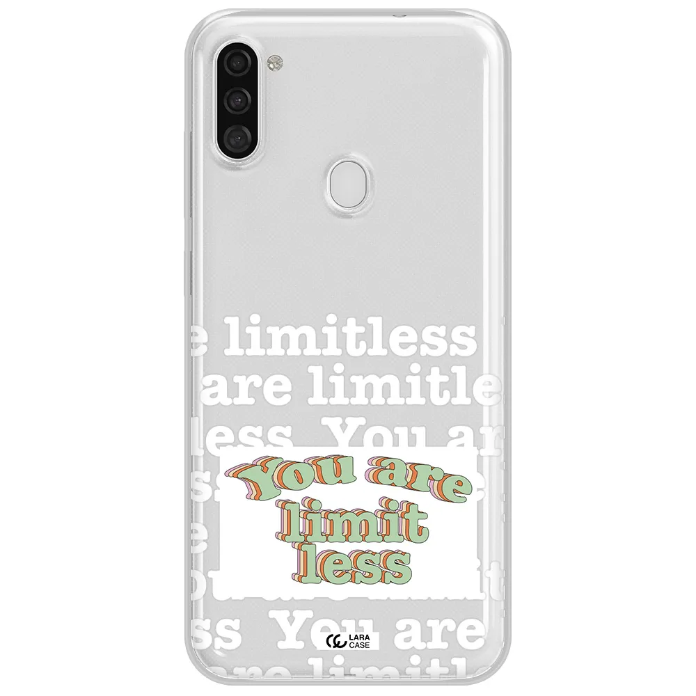 Limitless Samsung A11 Clear TPU Case