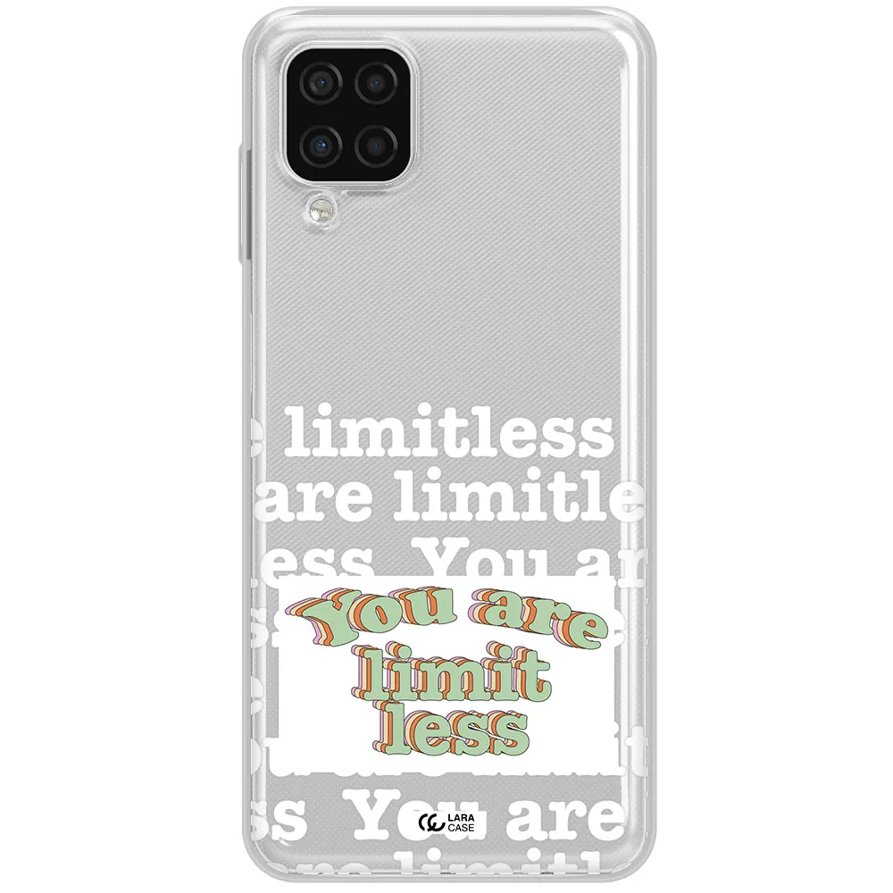 Limitless Samsung A12 4g Clear TPU Case