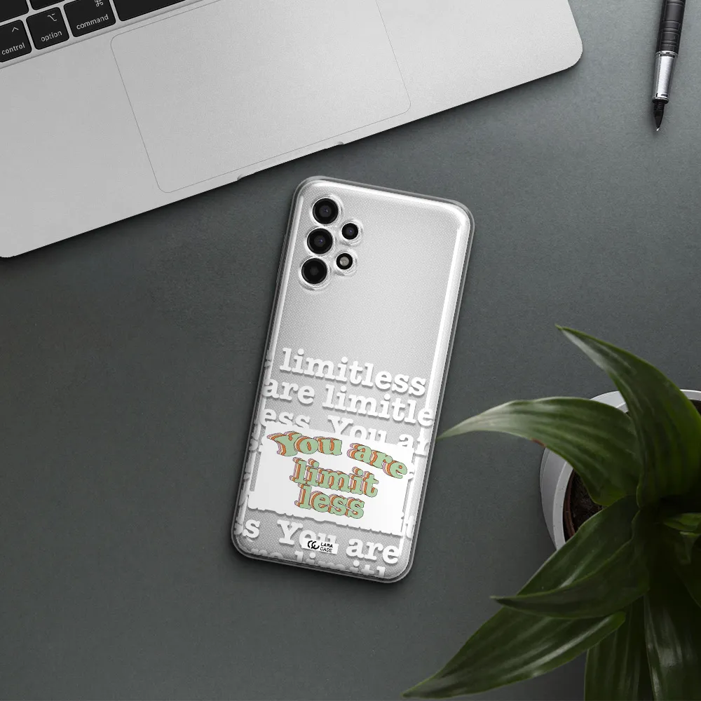 Limitless Samsung A13 4g Clear TPU Case