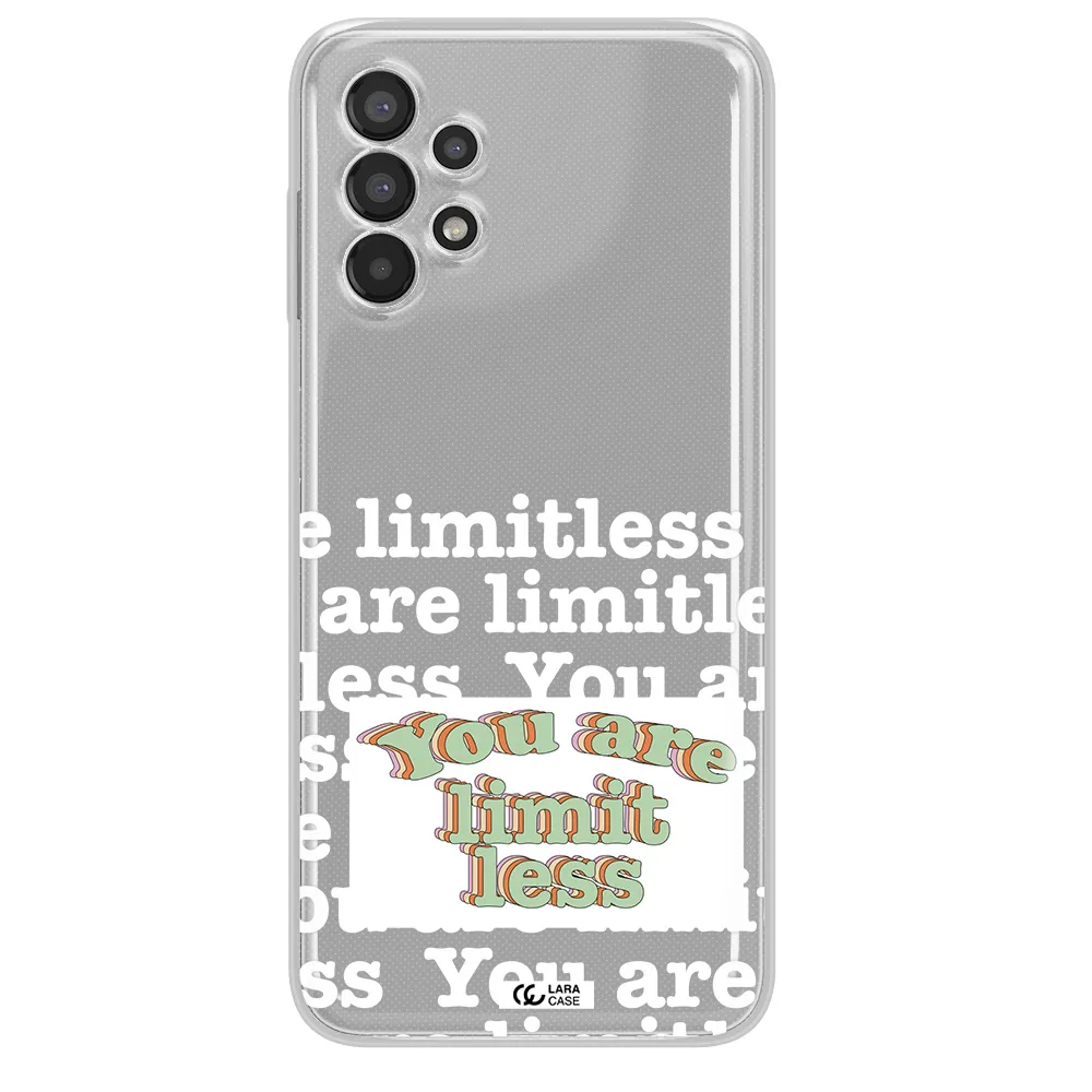 Limitless Samsung A13 Clear TPU Case