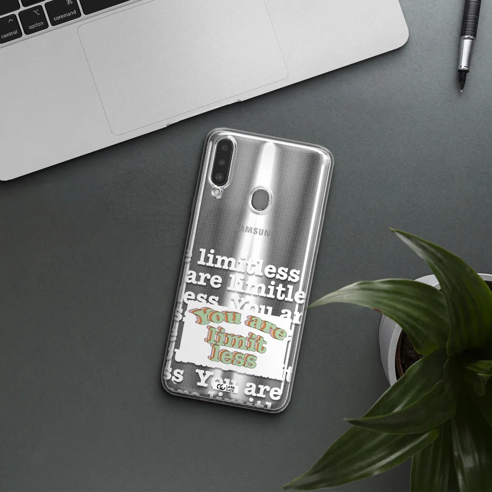 Limitless Samsung A20S Clear TPU Case