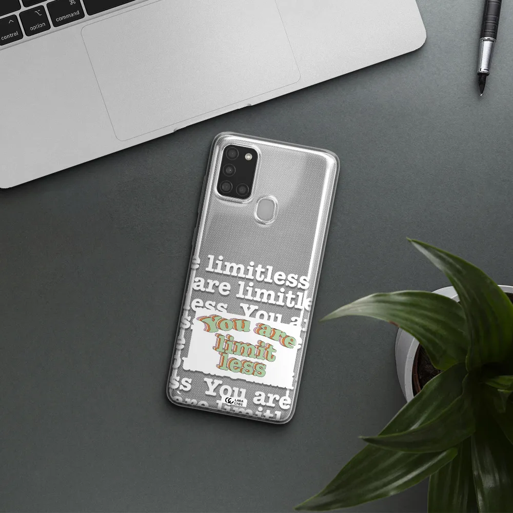 Limitless Samsung A21S Clear TPU Case