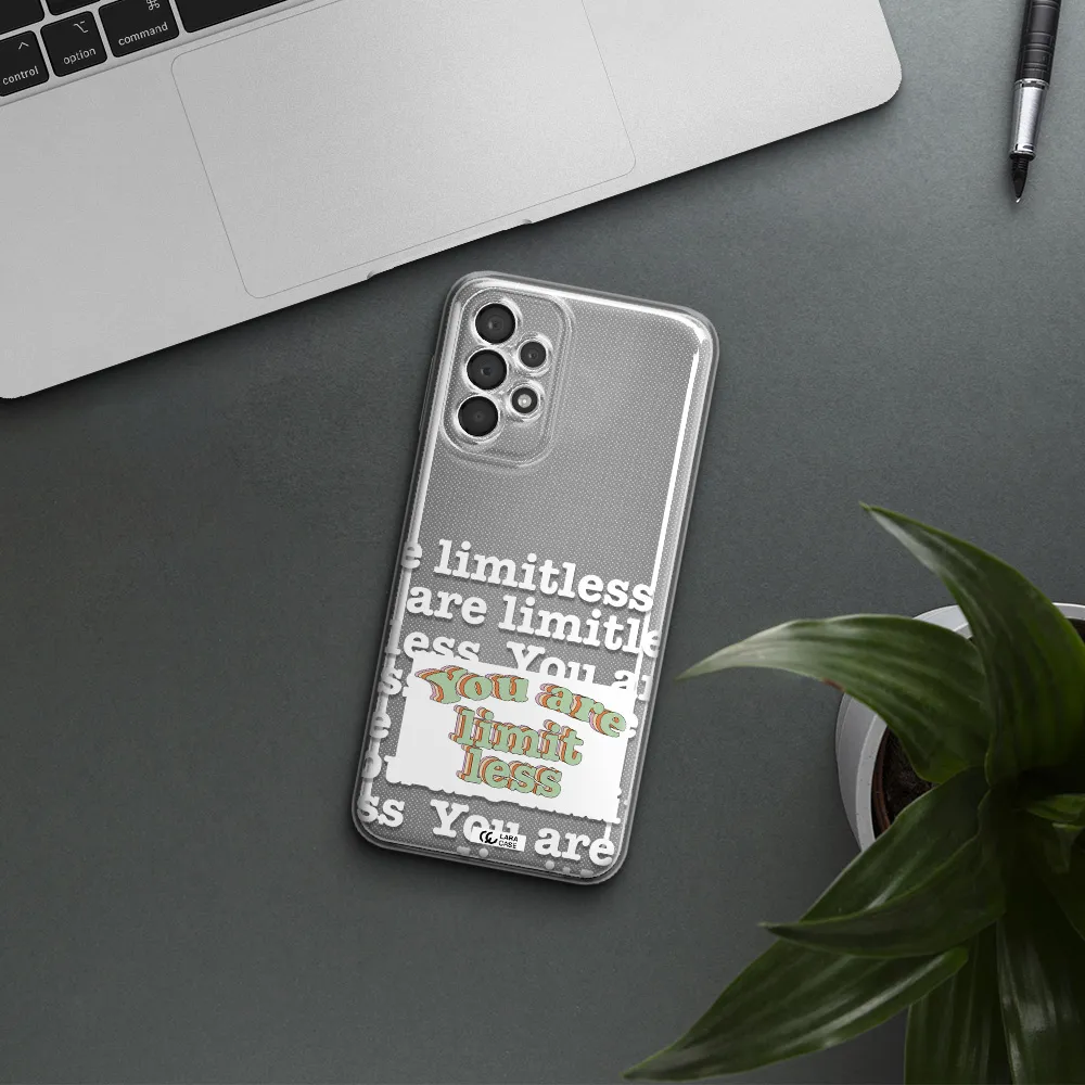 Limitless Samsung A23 5G Clear Tpu Case