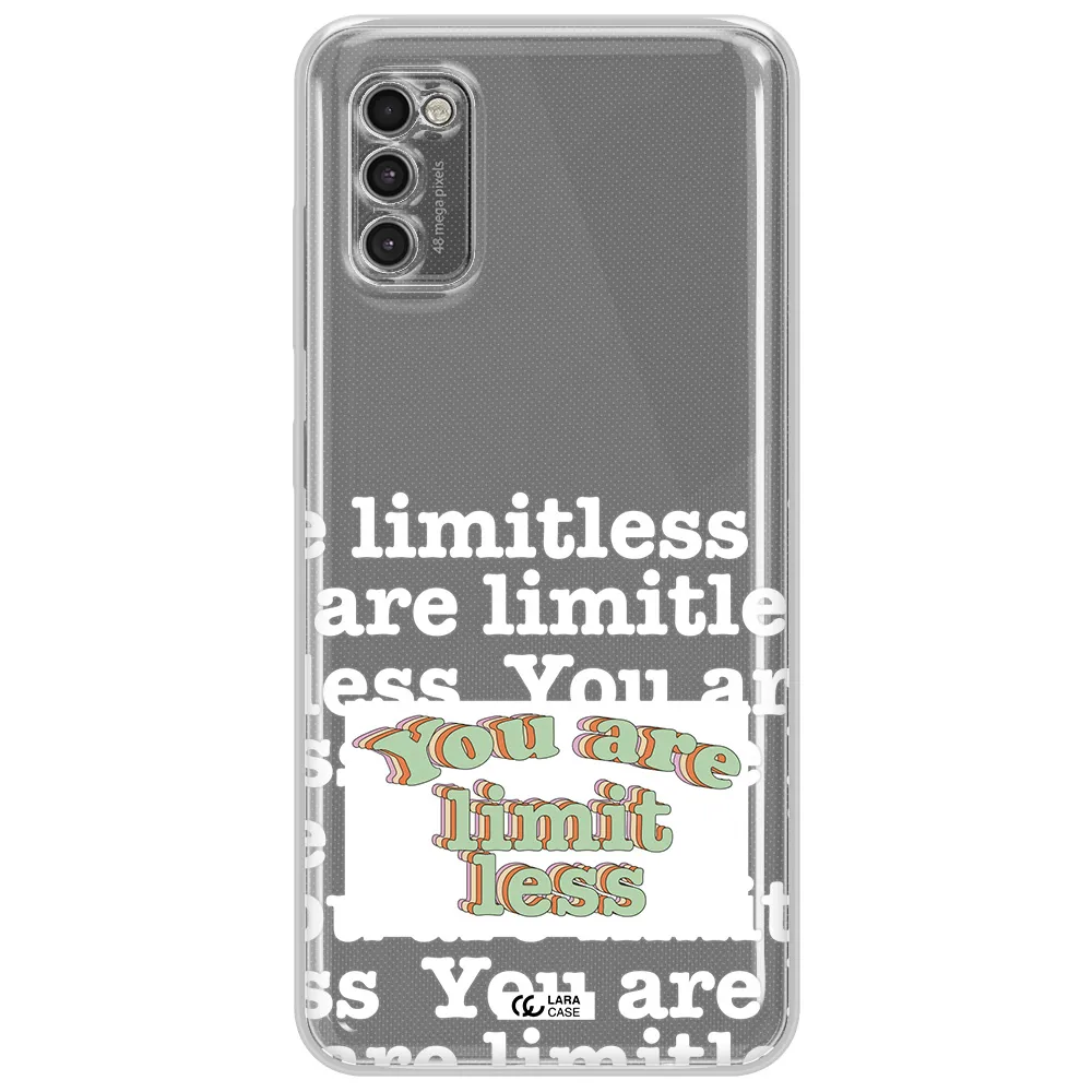 Limitless Samsung A41 Clear Tpu Case