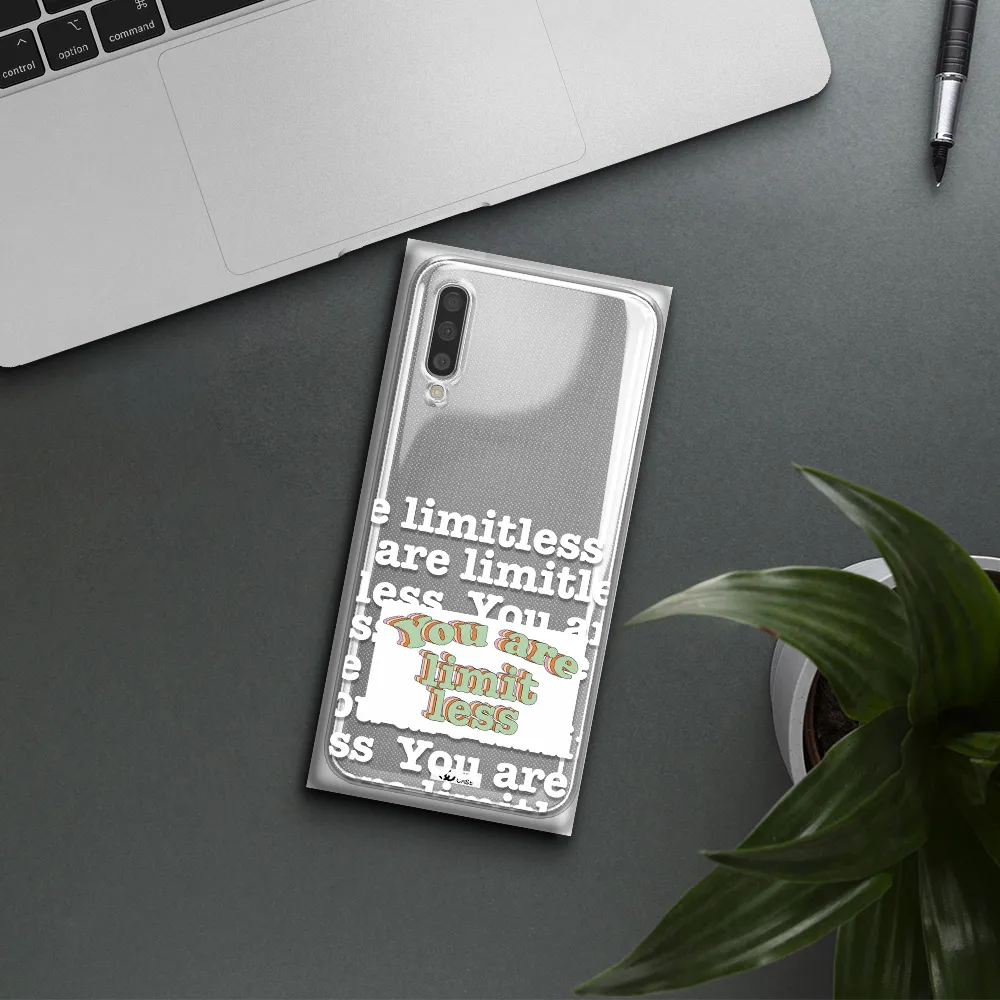 Limitless Samsung A50S Clear Tpu Case
