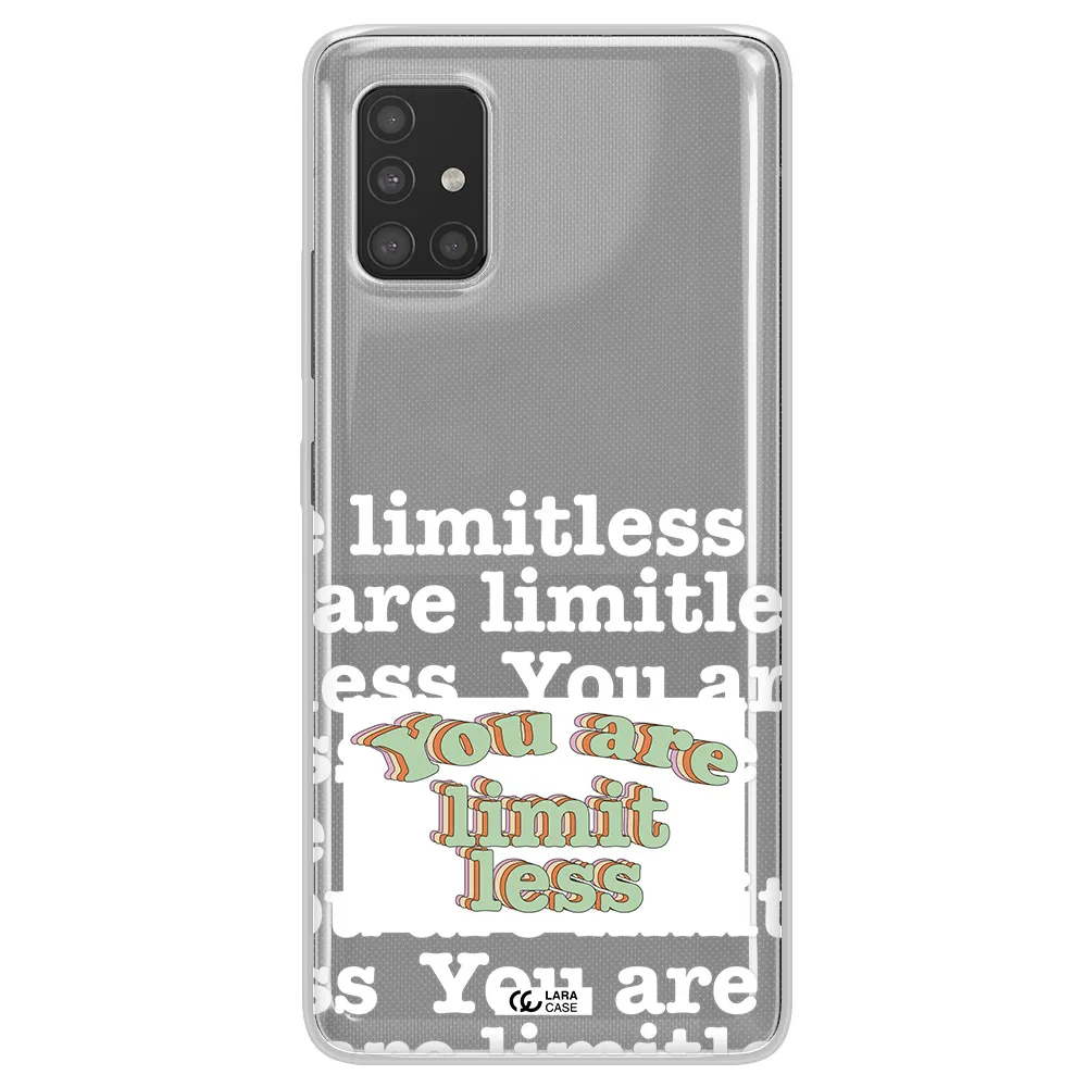 Limitless Samsung A51 Clear TPU Case