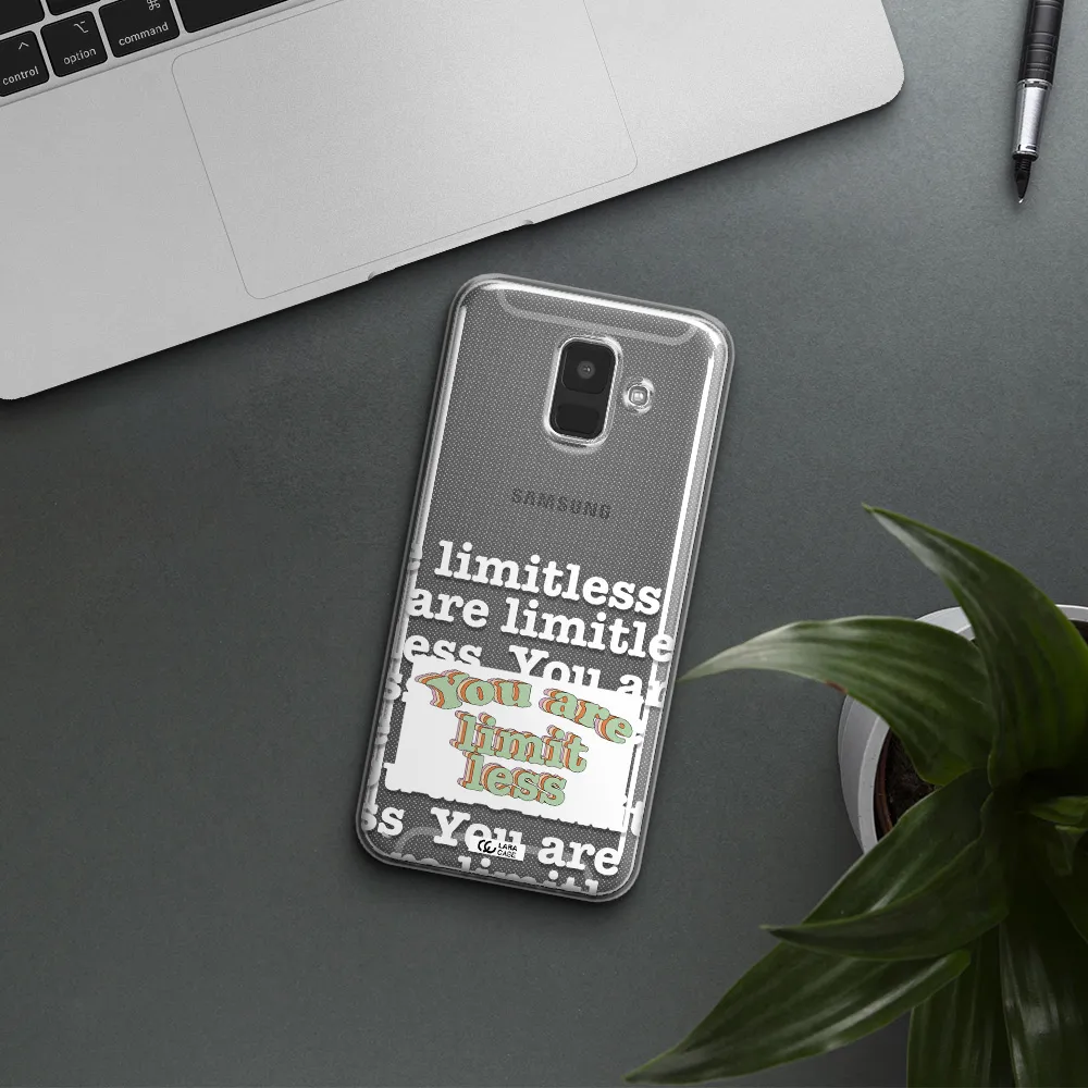 Limitless Samsung A6 Clear TPU Case