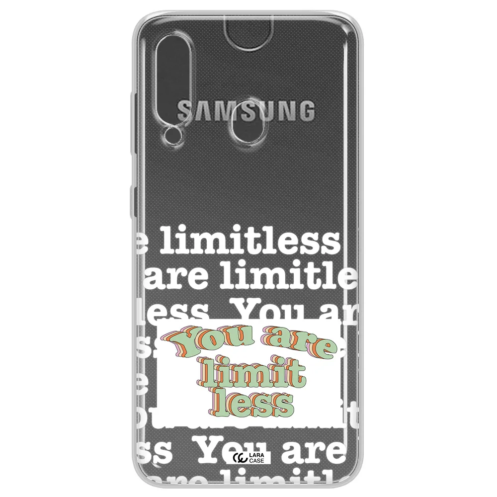 Limitless Samsung A60 Clear TPU Case