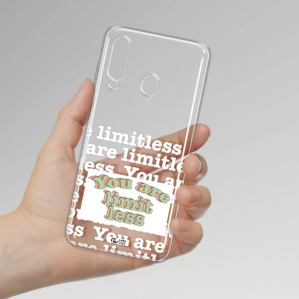 Limitless Samsung A60 Clear TPU Case