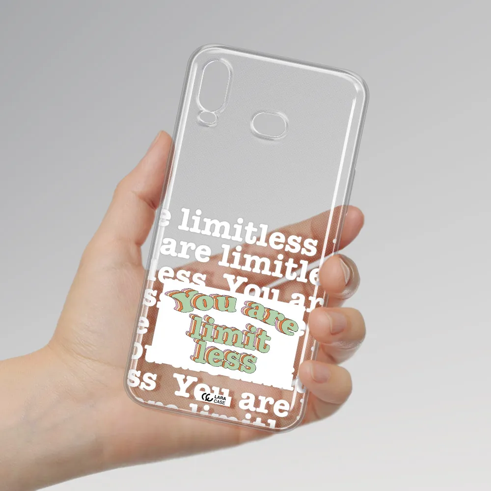 Limitless Samsung A6S Clear TPU Case