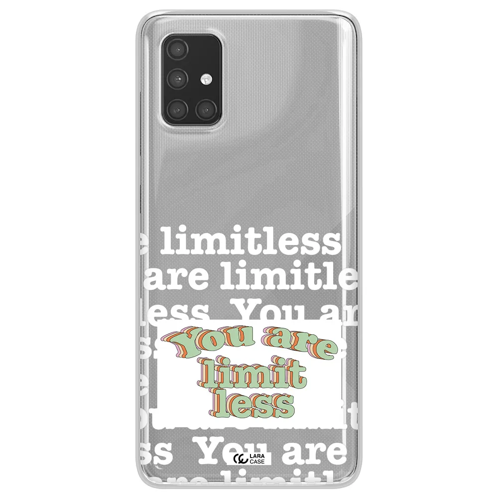 Limitless Samsung A71 Clear TPU Case