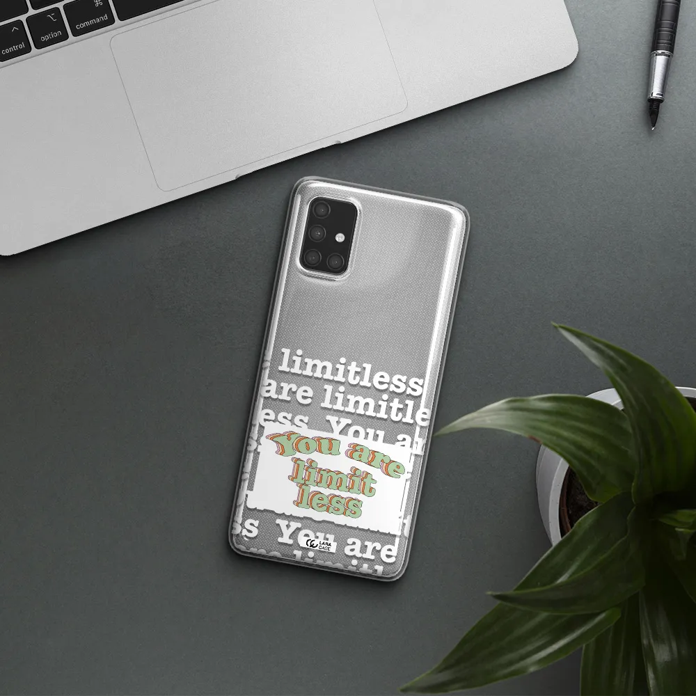 Limitless Samsung A71 Clear TPU Case