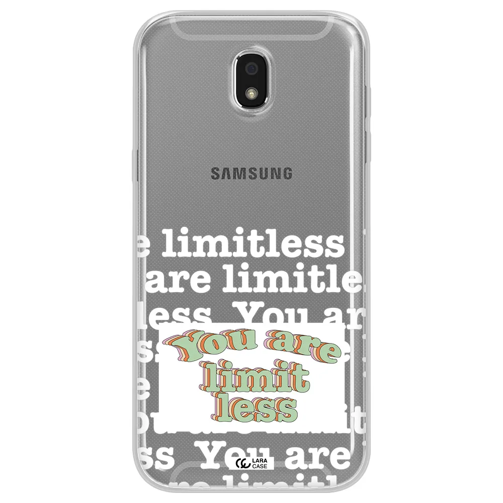 Limitless Samsung J5 2017 Clear TPU Case